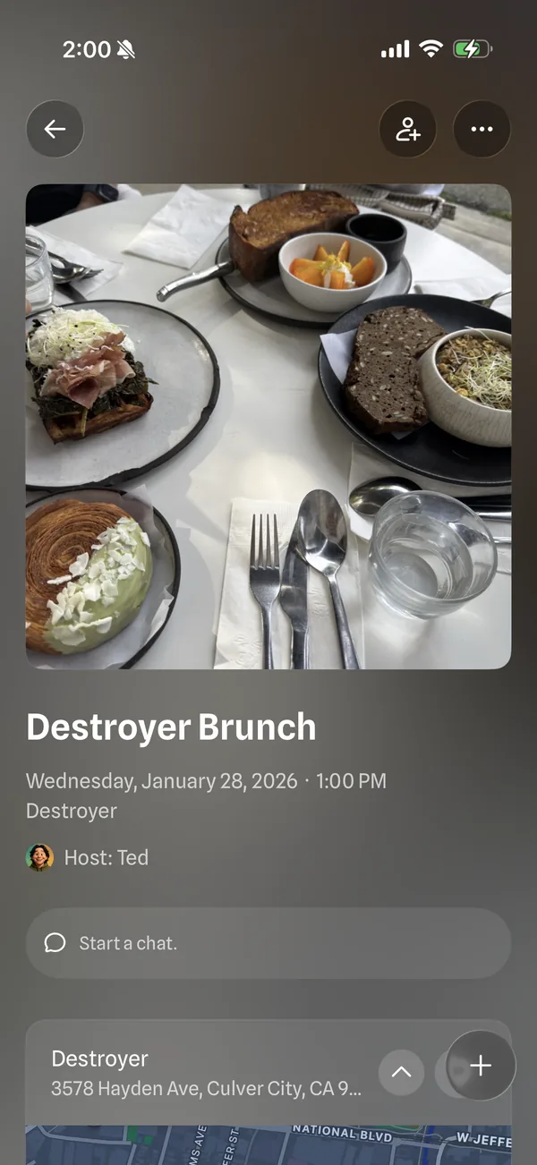 truloop gathering, Sunday brunch invite